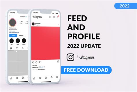 FREE Instagram Feed and Profile PSD UI Light/Dark Mode :: Behance