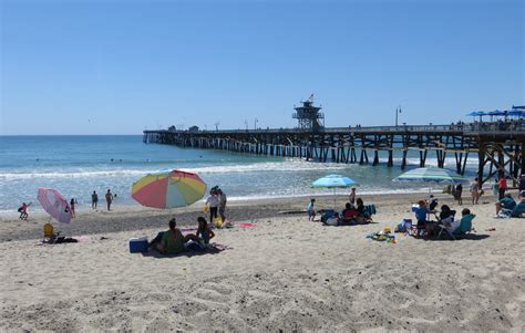 San Clemente Pier City Beach, San Clemente, CA - California Beaches