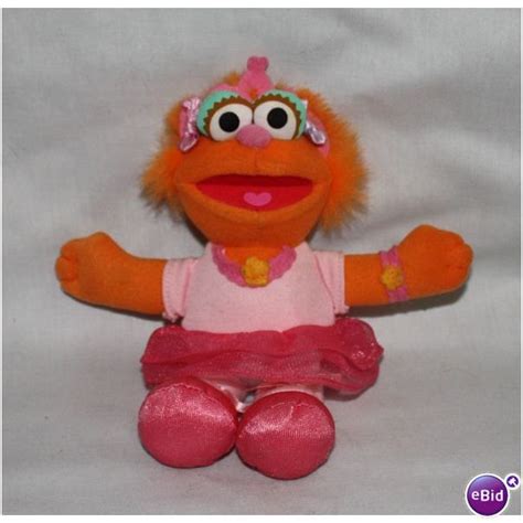 2003 Fisher Price Sesame Street Ballerina Zoe Plush on eBid United States | 101681734