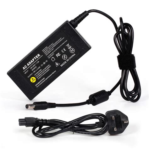 19V 3.42A 65W Laptop Charger Adapter For Toshiba Satellite 1000 1100 3000 A105 A135 Gateway Acer ...