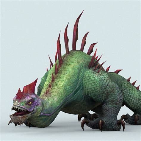 Fantasy Monster Lizard | Fantasy monster, Monster, Creature concept art