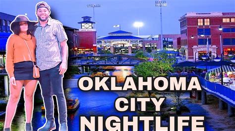 Oklahoma City Night Life On Bricktown! - YouTube