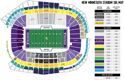 Vikings detail season ticket seat license fees (Video) - Minneapolis ...