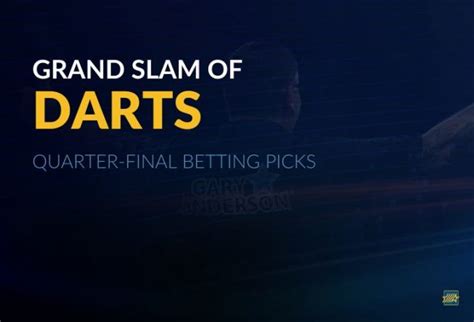 Grand Slam Of Darts 2023 Quarter-Final Betting Picks | MTS