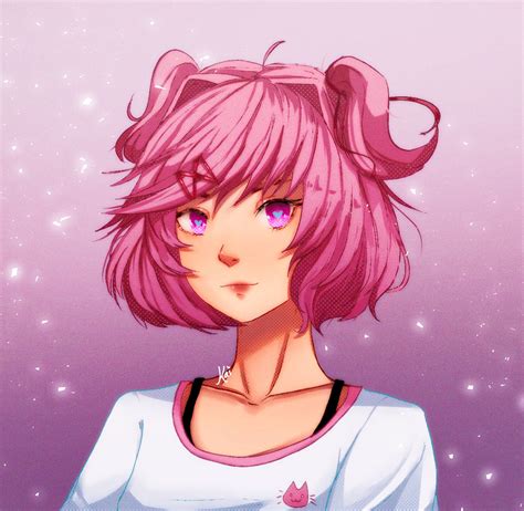 Natsuki || DDLC by Artpaipost on DeviantArt