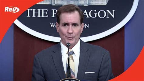 Pentagon Press Secretary John Kirby Press Briefing Transcript February ...