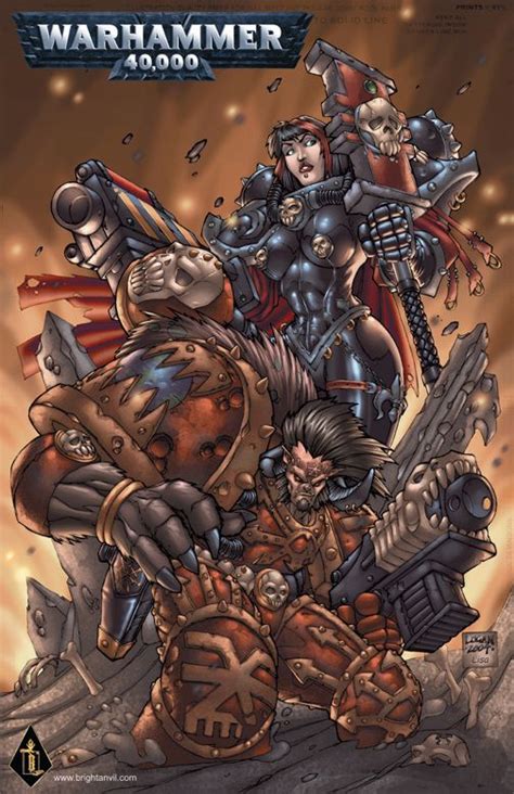 Warhammer 40k poster by *LoganLee | Warhammer, Warhammer 40k, Warhammer art