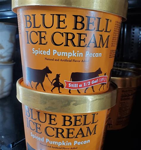 Blue Bell Has A NEW Spiced Pumpkin Pecan Ice Cream Flavor