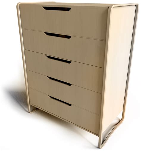 BIM object - Anes Chest of 4 Drawers - IKEA | Polantis - Free 3D CAD and BIM objects, Revit ...