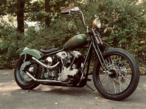 1946 harley davidson knucklehead bobber – Artofit