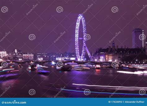 London Eye after Fireworks editorial stock photo. Image of london ...