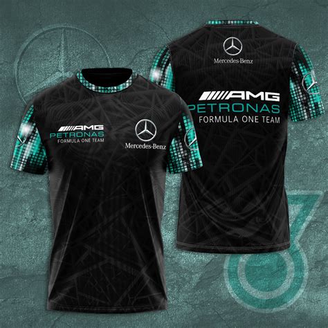 Mercedes-AMG Petronas F1 fans 3D T-Shirt - Meteew