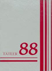 Alton High School - Tatler Yearbook (Alton, IL), Class of 1988, Cover