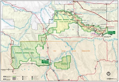 NostalgicOutdoors™- - Official badlands national park map