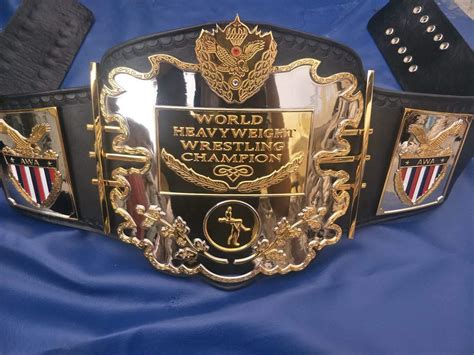 AWA WORLD HEAVYWEIGHT Championship Belt - WC BELTS