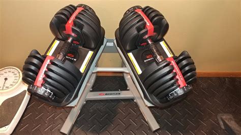 Bowflex Selectech 552 Dumbbells with Bowflex Stand | Work Out Wear | Bowflex, Dumbbells, Standing