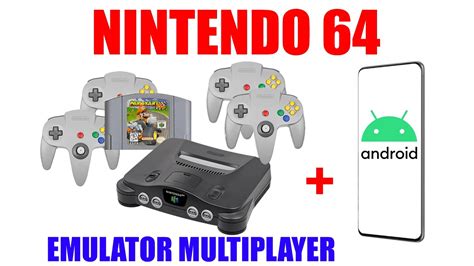 Nintendo 64 MULTIPLAYER on Android Devices [ Full N64 Game Console Emulator Multi Player ...