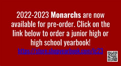 2022-2023 Monarch Yearbook – Lewis Cass Schools