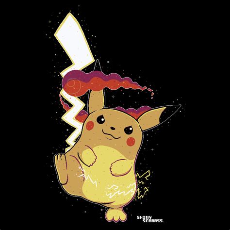 Pixilart - Gmax Pikachu by ShinySeabass