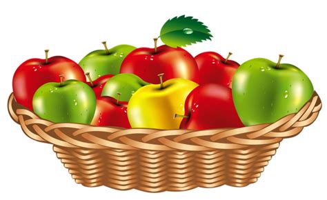 Apple Basket PNG Clipart | PNG Mart