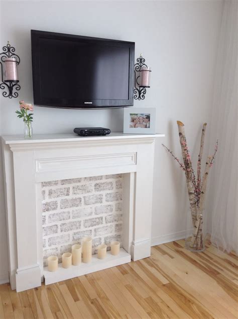 Fake fire place :) i love it!! | Home fireplace, Home decor, Home decor inspiration