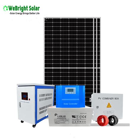 55kw Solar Charge Controller System With Off Grid Battery, 48% OFF