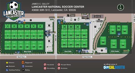 Practice Information | Lancaster National Soccer Center in Lancaster, CA