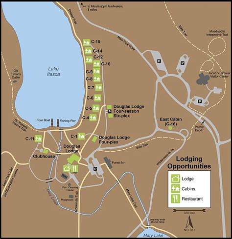 Lodging: Douglas Lodge area map: Minnesota DNR | Minnesota travel ...