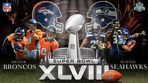 NFL 2014 Super Bowl 48 Broncos vs. Seahawks Wallpaper | HiresMOVIEWALL.com