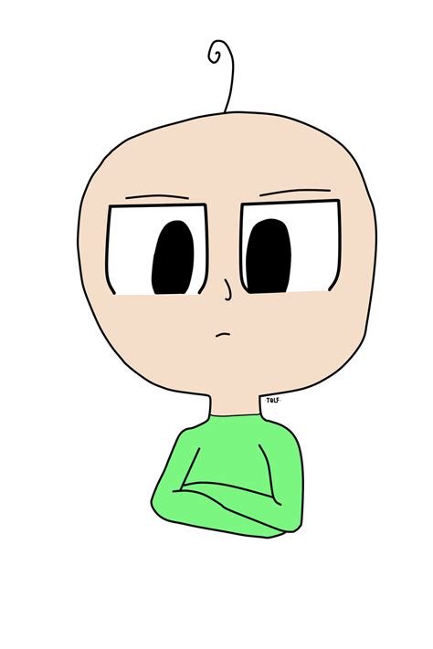 Baldi's Basics Drawing by TheQuietLittleFox on DeviantArt