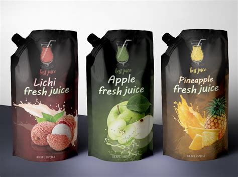 juice packaging by Radia Islam on Dribbble