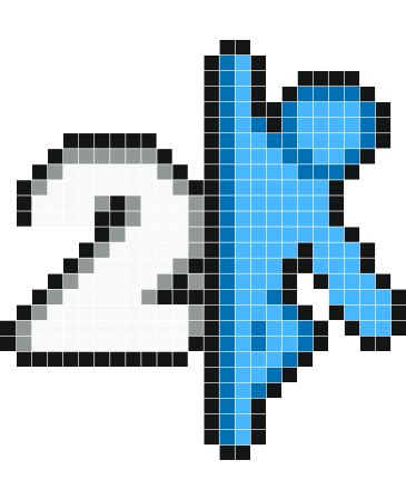 portal 2 - Wall Decals - Stickaz | Pixel art, Perler bead patterns, Sticker wall art