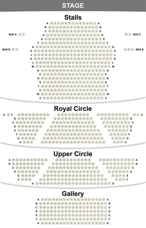 Theatre Royal Sydney Seating Plan