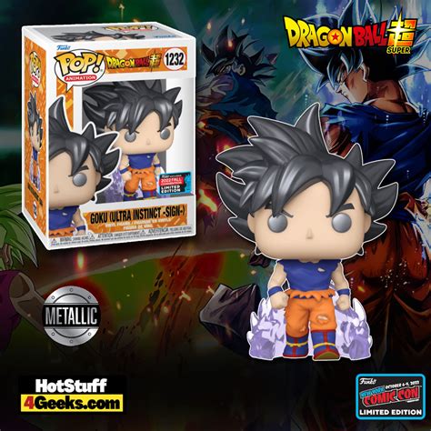 Funko NYCC 2022: Goku Ultra Instinct Funko Pops! (Metallic)