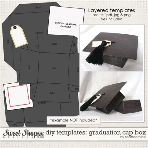 DIY Graduation Cap Box