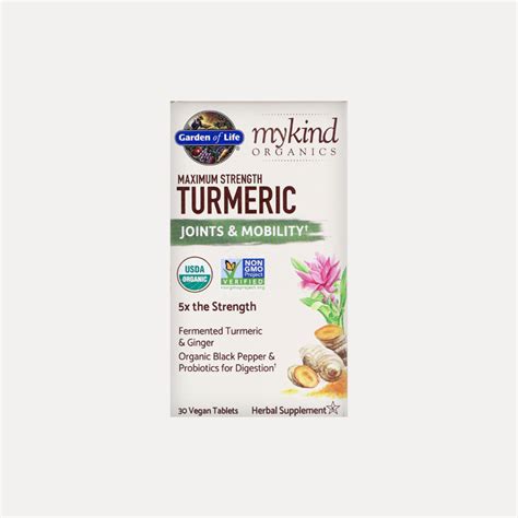 Garden of Life Maximum Strength Turmeric Joints & Mobility