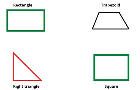 Which of the following shapes always have a right angle?