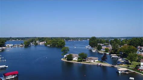 Trine Recreation Area Aerial Video - Steuben County – Clear Vision Media