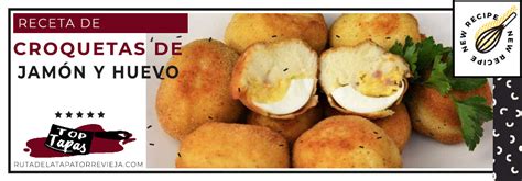 Receta de croquetas de jamón y huevo. Hazlo paso a paso en 2024