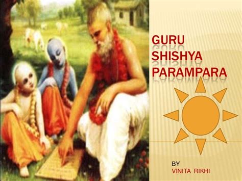 Guru shaishya parampara