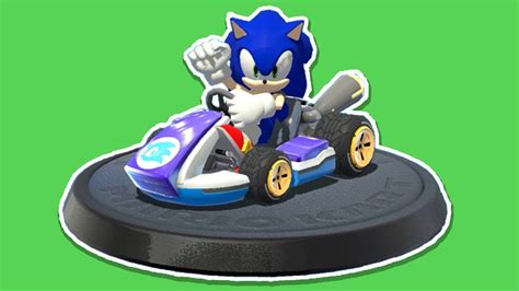 SONIC in Mario Kart 8 - YouTube