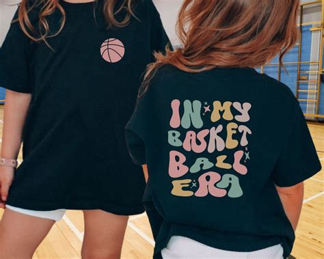 Kids in My Basketball Era Tshirt for Basketball Player Gift for Girls ...