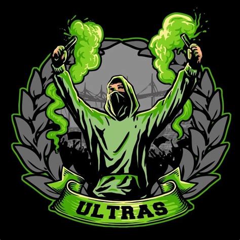 Supporter Vector Design Images, Vector Of Soccer Supporter, Hooligan Ultras Style Football Fans ...