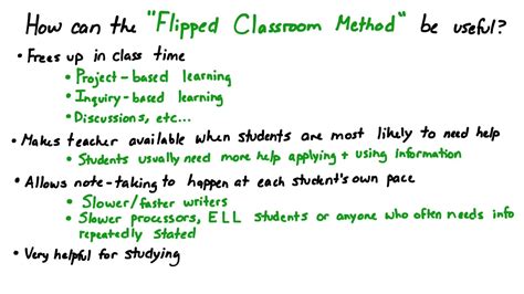 Easy How to Use the Flipped Classroom Teaching Method! - YouTube