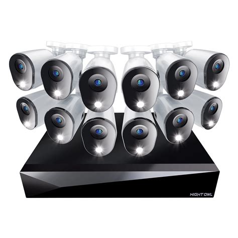 2-Way Audio 20 Channel DVR Security System with 1TB Hard Drive and 12 ...