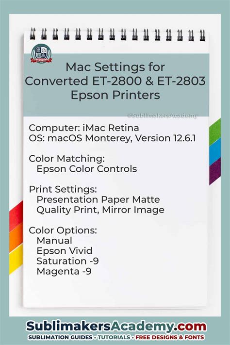 EPSON Ecotank 2803 Printer Converted to Sublimation Extra Ink & Paper ...