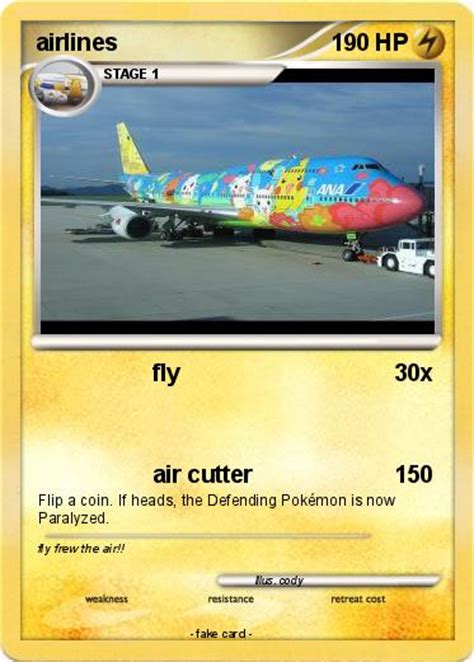 Pokémon airlines - fly - My Pokemon Card