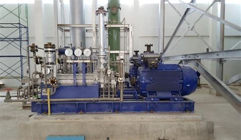 Pump with motor installation | STGW Engineering Co, Ltd.