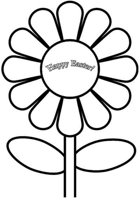 Free Flowers To Color For Kids, Download Free Flowers To Color For Kids png images, Free ...