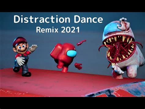 Among Us Distraction Dance remix 2021 but it's somewhat epic and realistic, with Super Mario ...